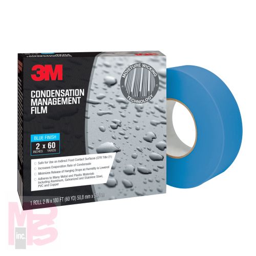 3M Condensation Management Film CMFi Blue  2 in x 60 yd  8 per case