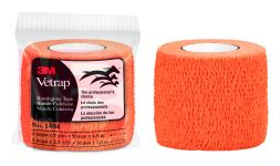 3M Vetrap Bandaging Tape Bulk Pack  1404BO Bulk Bright Orange