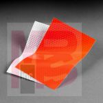 3M Diamond Grade(TM) Fluorescent Flexible Drum Wrap Sheeting 3914 Orange, 4 in x 50 yd