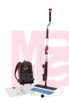 3M Scotch-Brite Professional 2-in-1 Flat Mop & Backpack Finish Applicator Kit  Ergonomic Handle