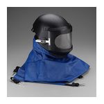 3M W-8100B Whitecap(TM) Abrasive Blasting Helmet Assembly Black - Micro Parts &amp; Supplies, Inc.