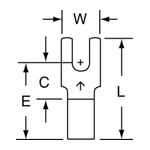 3M MU18BCHTK Scotchlok Butt Connector High Temperature Butted Seam  - Micro Parts &amp; Supplies, Inc.