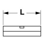 3M MU14BCHTK Scotchlok Butt Connector High Temperature Butted Seam  - Micro Parts &amp; Supplies, Inc.