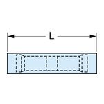 3M MNG14BCK Scotchlok Butt Connector Nylon Insulated w/Insulation Grip  - Micro Parts &amp; Supplies, Inc.