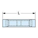 3M MNG14BCK Scotchlok Butt Connector Nylon Insulated w/Insulation Grip  - Micro Parts &amp; Supplies, Inc.