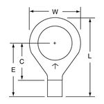 3M M10-12RK Scotchlok Ring Tongue Non-Insulated Brazed Seam  - Micro Parts &amp; Supplies, Inc.