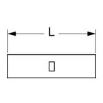 3M M10BCK Scotchlok Butt Connector Non-Insulated Seamless  - Micro Parts &amp; Supplies, Inc.