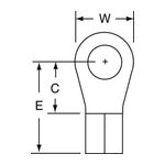 3M MU8-14RHT/SK Scotchlok Ring Tongue High Temperature Butted Seam  - Micro Parts &amp; Supplies, Inc.