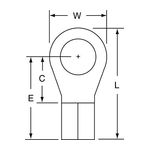 3M MU6-38RHTK Scotchlok Ring Tongue High Temperature Butted Seam  - Micro Parts &amp; Supplies, Inc.