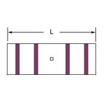 3M Scotchlok Large Gauge Butt Connector, Copper Non Insulated Seamless MC2BCX , 2 AWG