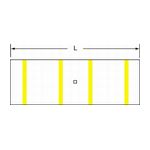 3M Scotchlok Large Gauge Butt Connector, Copper Non Insulated Seamless MC250BCX, 250 kcmil