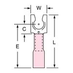 3M MH18-10FLK Scotchlok Locking Fork Heat Shrink Brazed Seam  - Micro Parts &amp; Supplies, Inc.