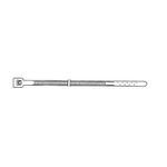 3M Miniature Cable Tie 06270, Weather-Resistant, Black, 4 in, 1000 per bag