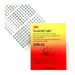 3M SPB-02 Scotchcode Pre-Printed Wire Marker Book - Micro Parts &amp; Supplies, Inc.
