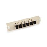 3M 8406-CM SC MM Plate 6 Port with Couplings - Micro Parts &amp; Supplies, Inc.
