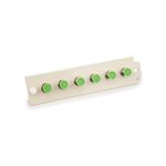 3M 8406-FSA/2.15 FC/APC SM Plate 6 Port Angle Polish with Couplings - Micro Parts &amp; Supplies, Inc.