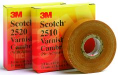 3M 2520-2X36YD Scotch(R) Electrical Insulating Varnished Cambric Tape 2 in x 36 yd (51 mm x 33 m) - Micro Parts &amp; Supplies, Inc.