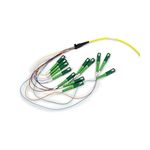 3M 0-00-51115-32320-1 SC/APC Jacketed Ribbon Fanout 12 fiber - Micro Parts &amp; Supplies, Inc.