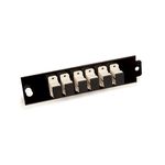 3M 8406BK-CM SC MM Plate 6 Port with Couplings Black - Micro Parts &amp; Supplies, Inc.