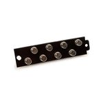 3M 0-00-51115-53614-4 FC SM Plate 8 Port with Couplings Black - Micro Parts &amp; Supplies, Inc.