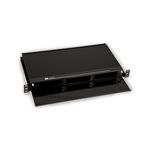 3M 8423BK Fiber Distribution Unit Rack Mount 12-36 Port Black - Micro Parts &amp; Supplies, Inc.