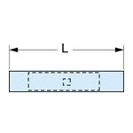 3M Butt Connector, Nylon Insulated Seamless, 62-SN-A