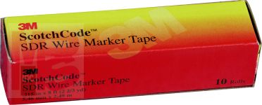 3M SDR-50-59 Wire Marker Tape Numbers 09383 - Micro Parts &amp; Supplies, Inc.
