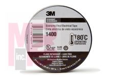 3M Vinyl Electrical Tape 1400C-Blue-3/4x60' 100 per case