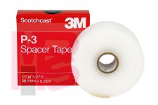3M P-3 Scotchcast Spacer Tape 1-1/2 in X 27 ft (38.1 mm x 8.23 m) - Micro Parts &amp; Supplies, Inc.