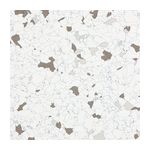 3M Static Control Vinyl Floor Tile, 8411, Brown