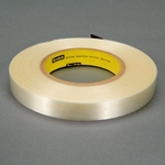 3M Scotch(R) Filament Tape 8809 Clear Kut, 24 mm x 660 m, 6 per case, Restricted.