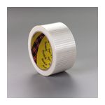 3M Scotch(R) Bi-Directional Filament Tape 8959 Clear Kut, 3-1/2 in x 180 yd, 1 roll per case