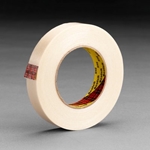 3M Scotch(R) Filament Tape 898 Clear Kut, 5-1/4 in x 180 yd, 1 roll per case