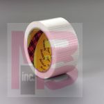 3M Scotch(R) Bi-Directional Filament Tape 8959 Transparent KUT, 6 in x 60 yd, 1 roll per case