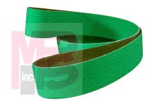 3M Cloth Belt 577F  100 YF-weight  2 in x 36 in  Fabri-lok  Single-flex