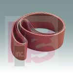 3M Cloth Belt 202DZ  80 J-weight  3 in x 175 in  Film-lok  Single-flex