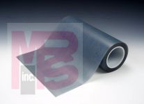 3M Microfinishing PSA Film Roll 468L  10 in X 150 ft X 3 in  Type E  ASI 80 Micron