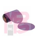 3M Wetordry Finesse-it Paper Disc Roll 401Q  5 IN x NH  500X  125 disc per roll 1500  A-weight w/Liner Only