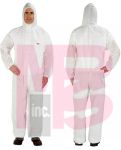 3M Disposable Protective Coverall Safety Work Wear 4515-XL-White 20/Case