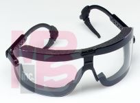 3M Fectoggles(TM) Safety Goggles 16420-00000-10 Clear Lens  Black Temple Large 10 EA/Case