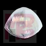 3M Elevated Temperature Aluminum Front Helmet Cover  FC1-AL Silver 30 ea/cs