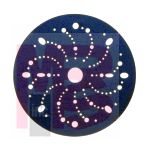 3M Hookit Blue Abrasive Disc Multi-hole 36183 6 in600 50 discs per box 4 boxes per case