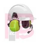 3M PELTOR MT73H450P3E-77 GB CH-5 High Attenuation Headset Flex Connector  Hard Hat Attached - 29dB NRR