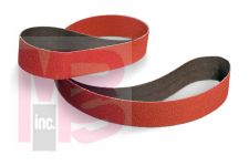 3M Cubitron II Cloth Belt 784F  1 in x 23-5/16 in  80+ YF-weight  Fabri-Lok  Single-Flex