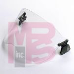 3M Peltor(TM) Clear Acetate Visor, Face Protection V3F-10P 10 ea/cs