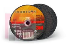 3M DCGW Cubitron II Depressed Center Grinding Wheel T27 Quick Change 78466-Q T27 4.5 in x 1/4 in x 7/8 IN 20 per case - Micro Parts &amp; Supplies, Inc.