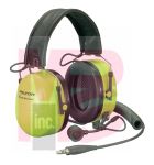 3M Peltor(TM) Ground Mechanic Communications Headset MT7H79F-01 GB, Neon Cups, 1 ea/cs